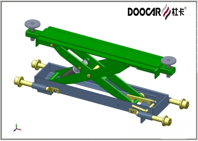 air hydraulic jacking beam