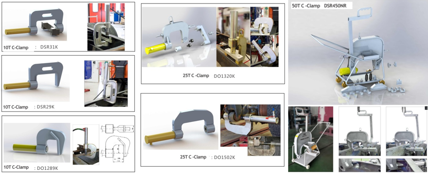 c-clamps for truck frame straightening machine.png